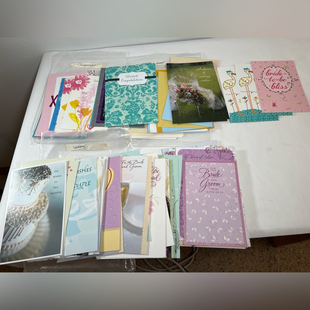 Assorted Greeting Cards Collection lot‎ of 80+